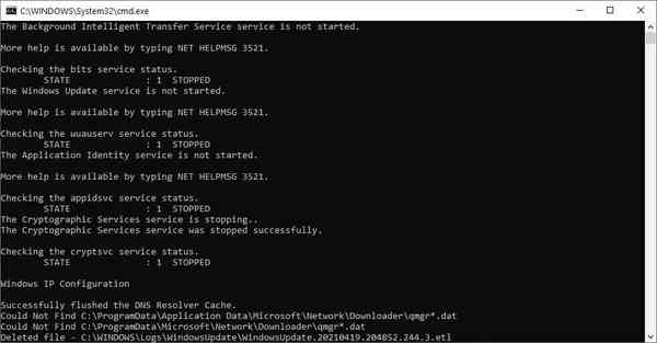 Fixdows-Reset-Windows-Update