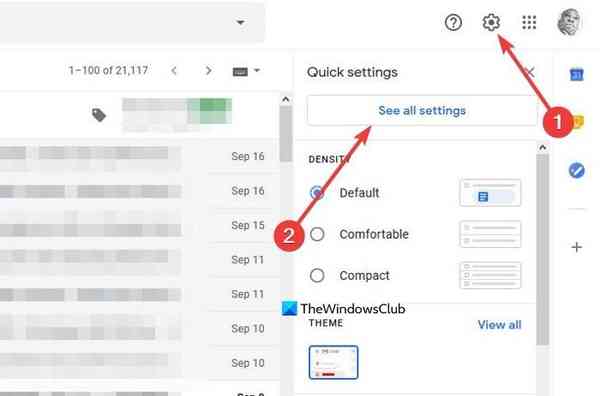 Gmail-Settings