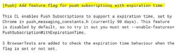 Google-Chrome-Push-Commit