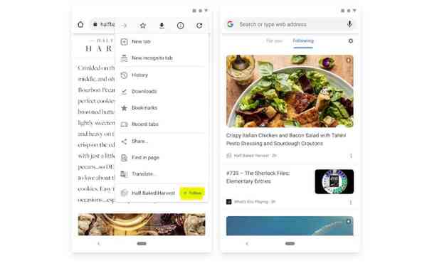 Google-Chrome-follow-feature