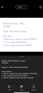 Handwritten-notes-capture