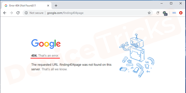 How-the-error-404-Page-Not-Found-appear How-the-error-404-Page-Not-Found-appear