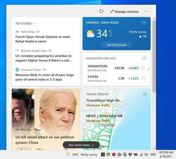 How-to-disable-the-Weather-widget-from-the-Windows-10-Taskbar