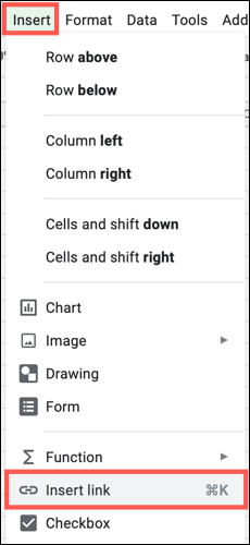 InsertLink-GoogleSheetsLinks