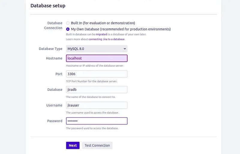 Jira-Web-UI-setup