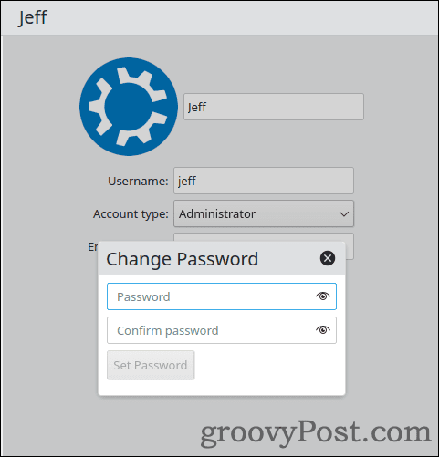 Kubuntu-Password-Dialog