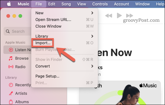 Mac-Music-Import-File