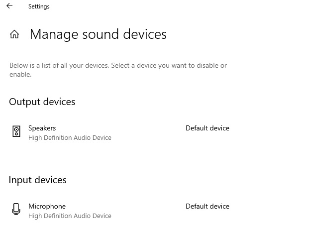 Manage-sound-devices