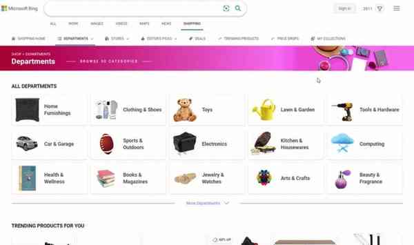 Microsoft-Bing-Shopping