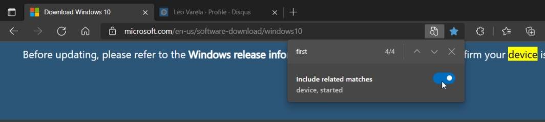 Microsoft-Edge-Find-on-page