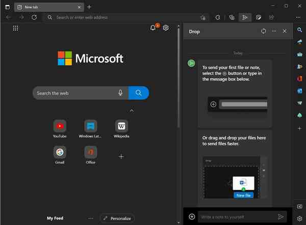 Microsoft-Edge-drop-panel