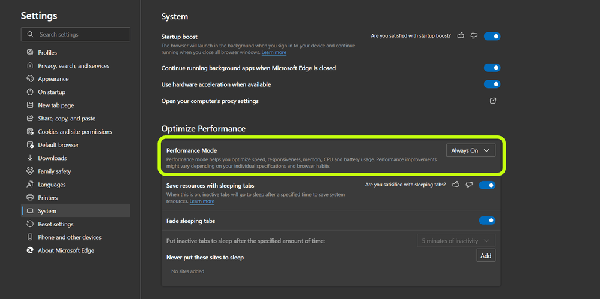 Microsoft-Edge-performance-mode