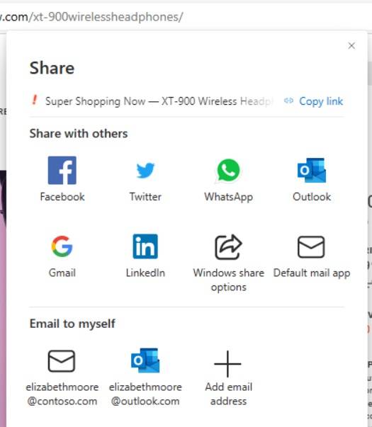 Microsoft-Edge-share-menu