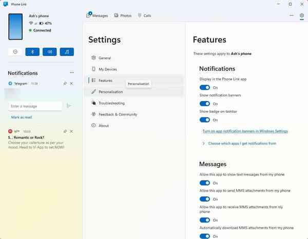 Microsoft-Phone-Link-app-Features