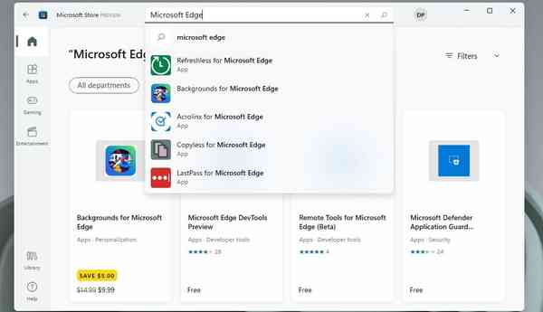 Microsoft-Store-Edge-extensions