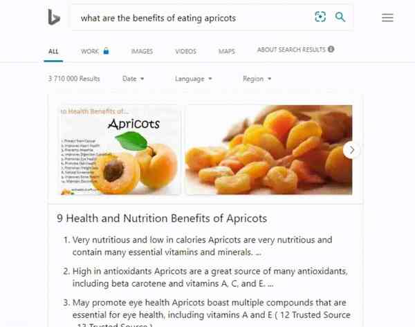 Microsoft-bing-question-answer