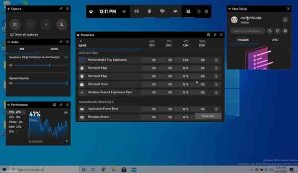 Microsoft-resources-widget