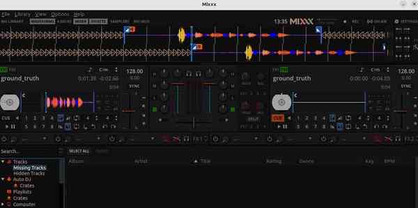 Mixxx-DJ-interface
