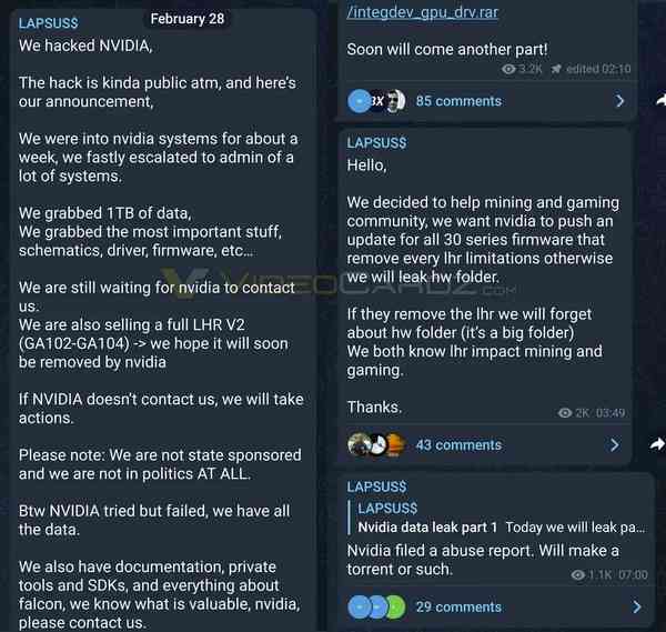 NVIDIA-LAPSUS-Hack-1