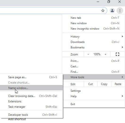 Name-Window-option-in-More-tools-menu Name-Window-option-in-More-tools-menu