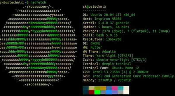 Neofetch-Linux Neofetch-Linux