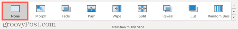 None-PowerPointTransitions