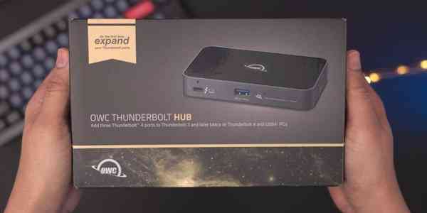 OWC-Thunderbolt-Hub-Unboxing