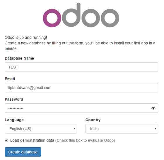 Odoo-interface