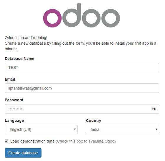 Odoo-interface Odoo-interface