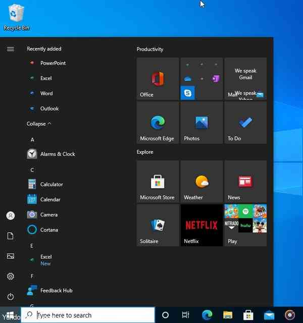 Office-web-apps-in-Start-Menu