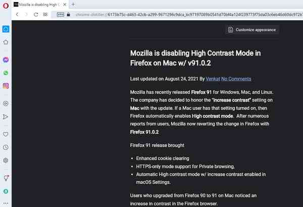 Opera-browser-with-Reader-Mode-turned-on-for-a-webpage