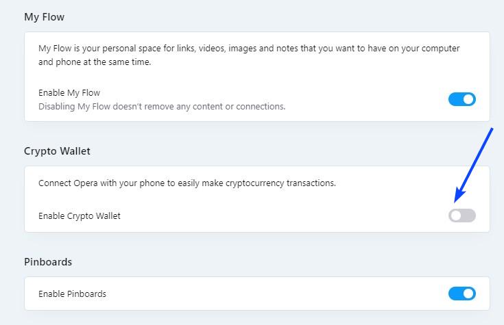 Opera-crypto-wallet