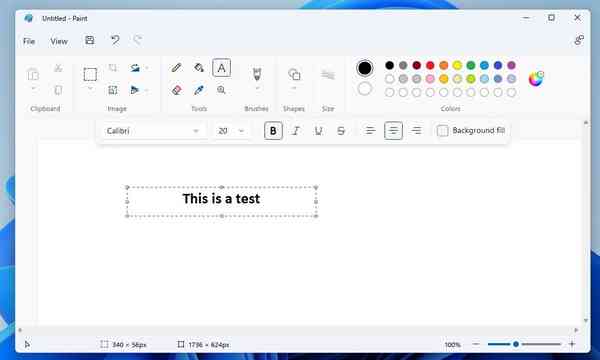 Paint-text-editor