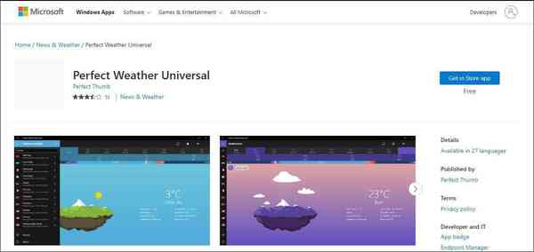 Perfect-Weather-Universal Perfect-Weather-Universal