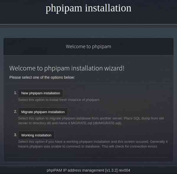 PhpIPAM-Web-interface