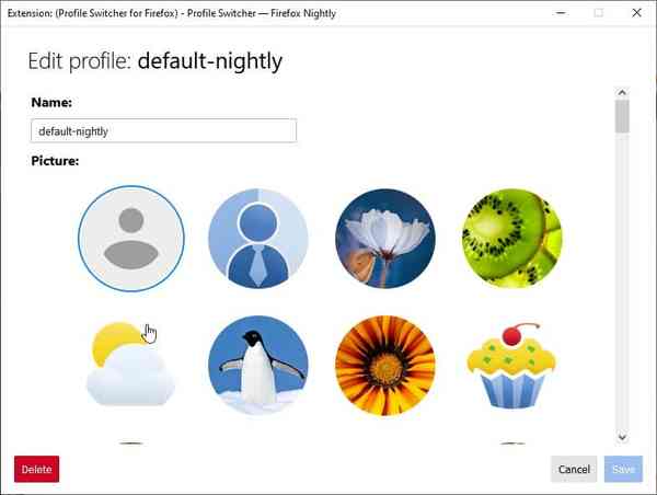 Profile-switcher-for-Friefox-3-profile-pictures