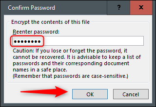 Reenter-password