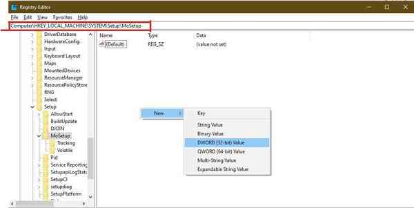 Registry-hack-TPM-Windows-11