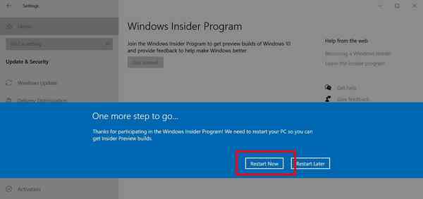 Restart-now-screen Restart-now-screen