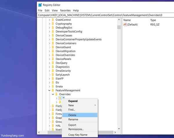 Revert-Registry