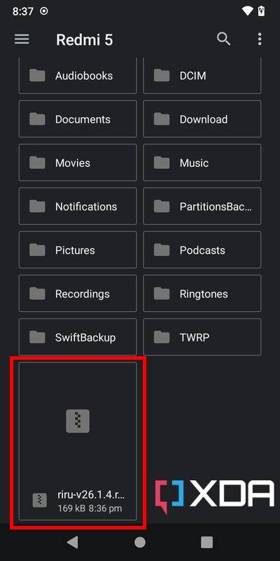 Riru-ZIP-in-internal-storage
