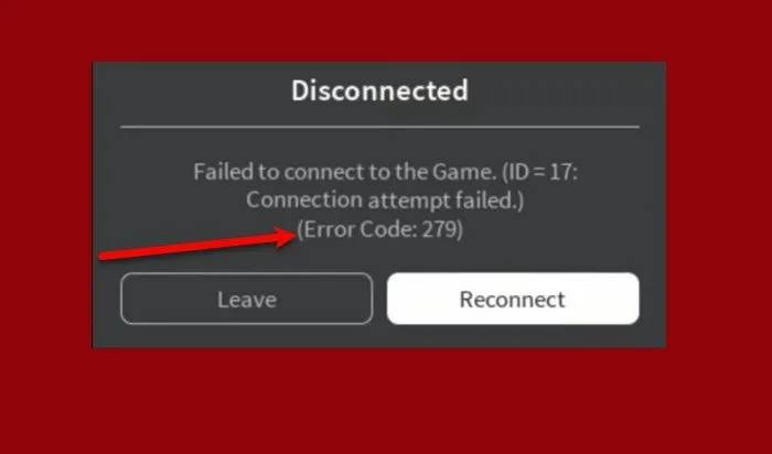 Roblox-error-code-279