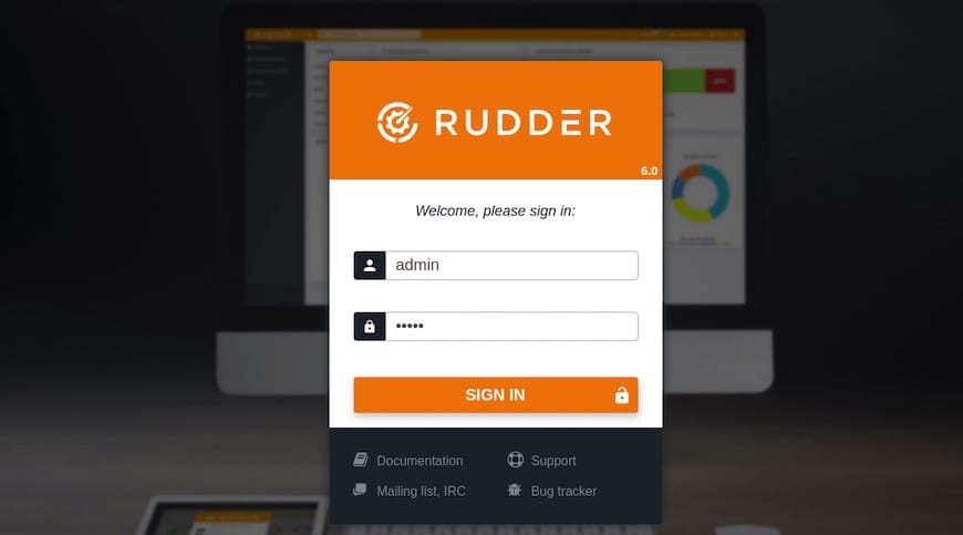 Rudder-Web-Interface