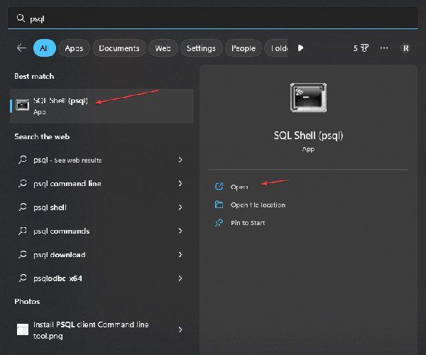 Run-PSQL-client-app-on-Widows-10-or-11 Run-PSQL-client-app-on-Widows-10-or-11