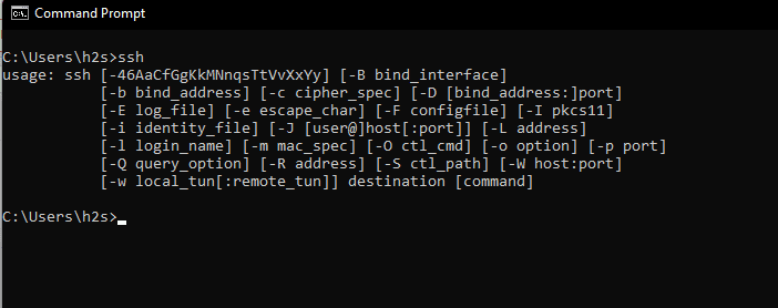 SSH-command-Windows-11