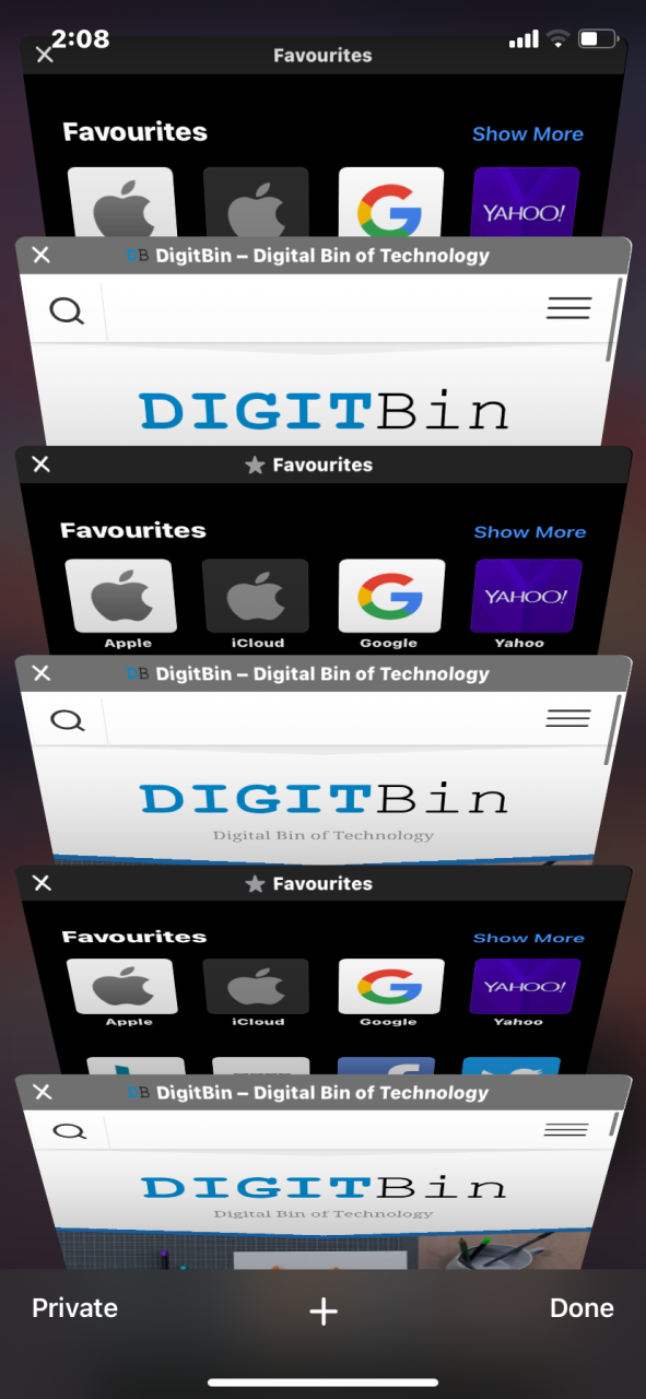Safari-Tabs-Management