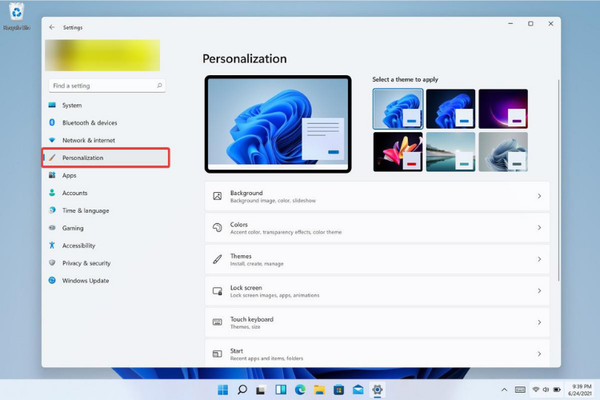 Settings_Personalization