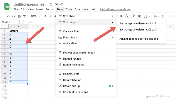 Sheets-Alphabetize-Range-Menu