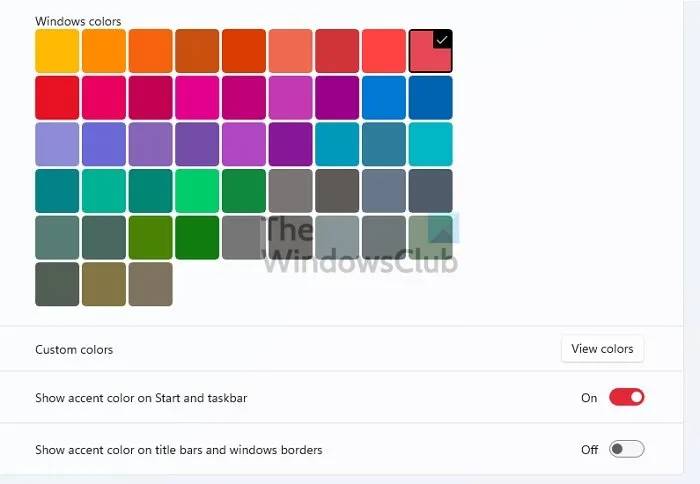 Show-Color-on-Start-and-Taskbar