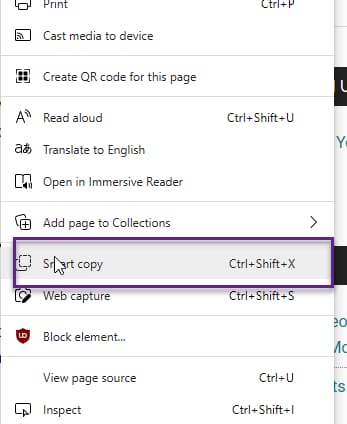 Smart-copy-context-menu-option